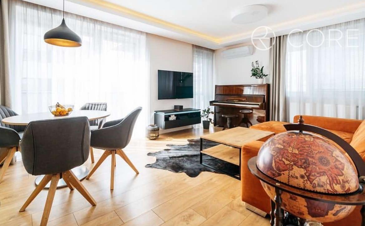 Moderné bývanie s terasou a garážou na Muchovom námestí.